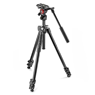 Manfrotto 290 LIVE avec Rotule Fluide Vidéo
