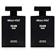 Bella Vita Luxury Klub Men Eau De Parfum Liquid Perfume With Lemon, Rose And Vanilla|Musky And Spicy Long Lasting Premium Edp Fragrance Fresh Scent, 100Ml (Pack of 2)