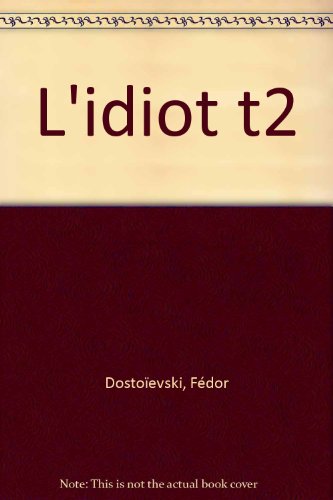 couverture de : L'idiot