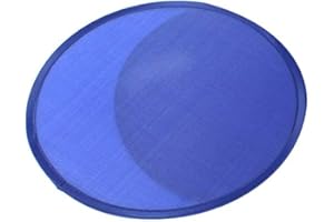 CUASTING Éventail rond pliable Bleu