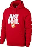 Bolsillo Canguro Nike M NSW JDI H Po FLC Sudadera, Hombre, Rojo (University Red), S