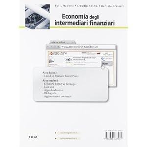 Economia degli intermediari finanziari