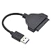 Produktbild Maxesla USB 3.0 bis 2.5 "SATA Festplattenadapter Kabel 7Pin + 15Pin HDD SSD Konverter Plug & Play