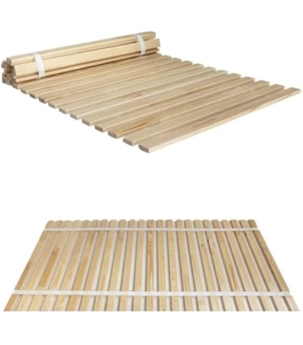 BDW Holztech Oprolbare bedbodem, 200 kg, hoogwaardige extra sterke lattenbodem voor inheemse bossen, 90 x 200 cm, onbehandeld voor een gezonde slaap BDW Holztech Oprolbare bedbodem, 200 kg, hoogwaardige extra sterke lattenbodem voor inheemse bossen, 90 x 200 cm, onbehandeld voor een gezonde slaap