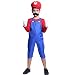 Produktbild SurePromise One Stop Solution for Sourcing Super Mario Gr.M Klempner Kostuem mit Muetze Set Karneval Fasching Kostuem Kinderkostuem Fuer Jungen Maedchen