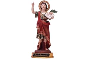 DONREGALOWEB DRW San Pancracio Figura Resina Pintado a Mano de 15 cm