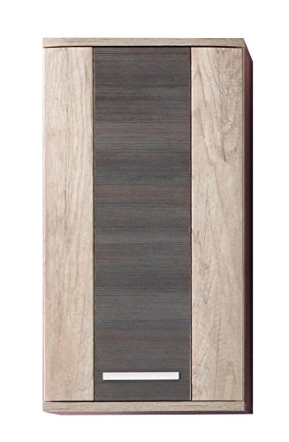 trendteam ST50158 Badhängeschrank, BxHxT 40 x 75 x 22 cm, Eiche dunkelbraun