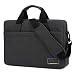 Produktbild LHJ 13.3-15.6-Zoll-Laptop-Tasche Mehrschichtige Aktentasche, Nylonhandtasche Dicker Schwammschutz,Black,15.6inches