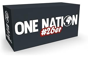 ONE NATION | Premium 26er Shisha Kokoskohle Naturkohle, Hookah Charcoal Shisha aus 100% Kokosschalen - max. 120 Minuten Brenndauer | starke Hitze | Ohne Eigengeschmack & chemische Zusätze 20kg