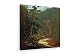 Produktbild Carl Spitzweg - Felsenschlucht mit Bachlauf in der Nähe von Lenggries - 30x30 cm - weewado - High-end Textil-Leinwandbild auf Keilrahmen - Wandbild, Kunst, Gemälde, Foto - Alte Meister
