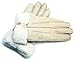 Produktbild YISEVEN Damen Winter Handschuhe aus echtem Lammfell Leder handschuhe mit warm gefüttert, Gr.-S (6-7 Zoll),Elfenbein