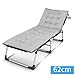 Produktbild Deckchairs DUO Multifunktionale faltbare Blätter Büro Siesta einfache unsichtbare Strand Siesta Bett Recliner Home Bold Tube SolidAND Durable atmungsaktiv Cool (Farbe : F)