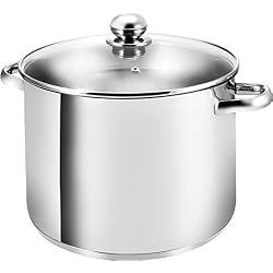 Kopf 125501 Cocotte Haute Grandis, Ø 32 cm, Hauteur de 22 cm, 15 litres, INOX