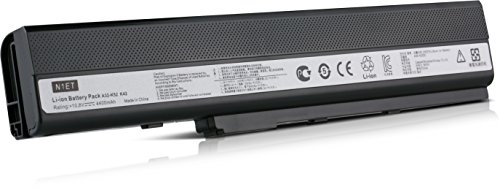Laptop Notebook Ersatzakku für Asus X52 X52J | A31-K52 A32-K52 A32-N82 A41-K52 A42-B53 A42-K52 A42-N82 X52J A52J K52J K53F A40D A40J A42J A42D A52D A52J 70-NXM1B2200Z, 90-NYX1B1000Y - 10.8V 4400mAh