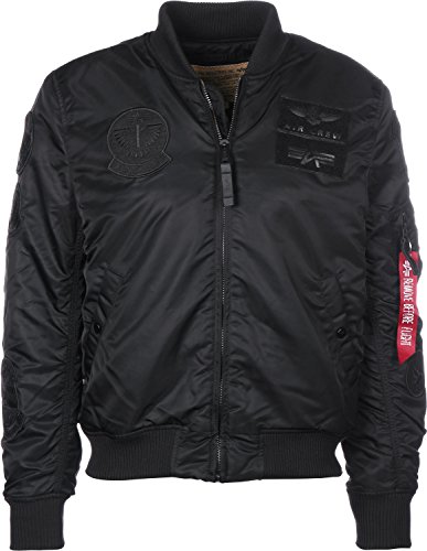 Alpha Industries MA-1 Pilot Jacke all black