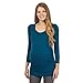 Red Herring Maternity Womens Dark Turquoise Cable Detail Maternity Jumper 14