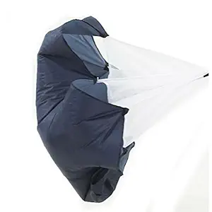 IRIS Fitness Speed Parachute Resistance Sprint Trainer - Speed Training Parachute Helps Maximize Acceleration and Top Running Speed Through Resistance and Overspeed Training