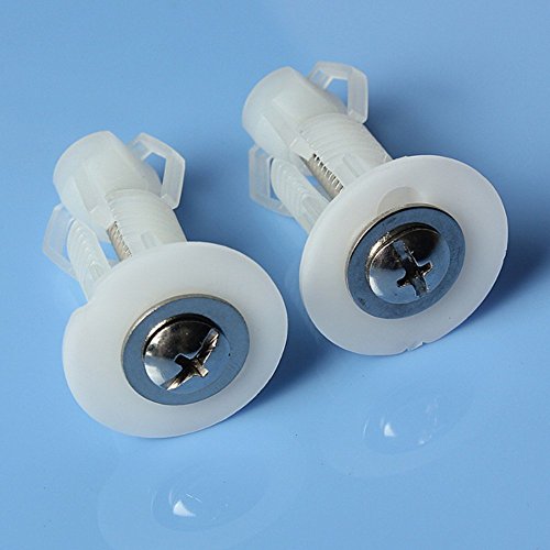 2 WC-Deckel Schrauben Sitz Expansion Nylon GUT Muttern Befestigung oben von ungfu Mall - 6