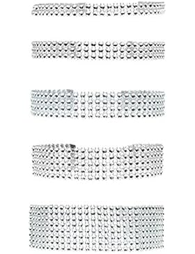 Yogogo Europäische und amerikanische Art und Weiseschmucksachen personifizierte Diamant kurze Halskette