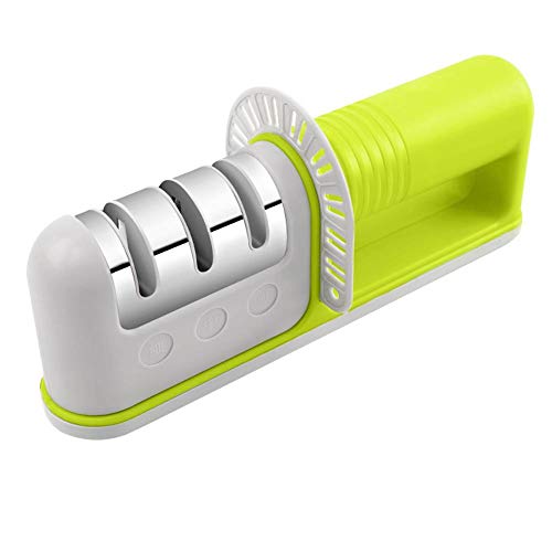 Racloir à Couteaux Aiguiseur De Couteaux En 3 éTapes Aide à La RéParation AffûTage Au Diamant Quatre Couleurs Disponibles Acier Au Carbure De TungstèNe Pour Cisaillement Professionnel