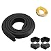 Mummy Hug Baby Table Edge Guard Protector with 4 Corners (Black)