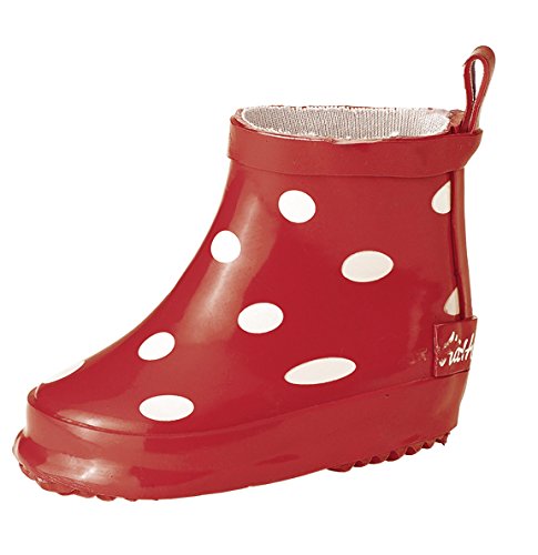 Preisvergleich Produktbild Käthe Kruse 33364 - Gummistiefel für Puppen, punkte, rot