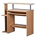 Produktbild 1PLUS Computertisch Dennis Buche Dekor mit viel Ablage