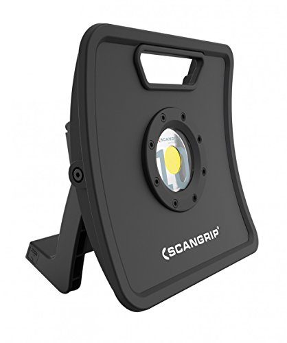 Scangrip LED-Arbeitsleuchte Nova 10 K mit der 84 W COB Technologie und einem 5 m Kabel, gebaut nach Schutzart, 1 Stück, dunkelgrau/schwarz, 03.5444 - 3