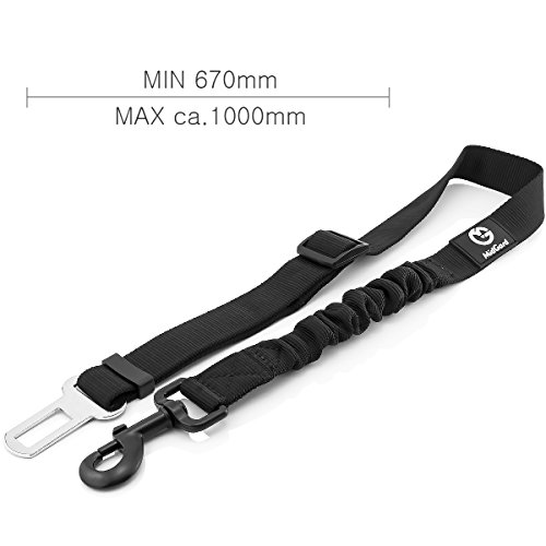 Preisvergleich Produktbild Auto KFZ verstellbares Hunde-Sicherheitsgurt mit Ruckdämpfer