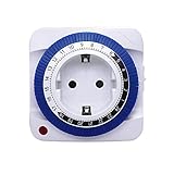 ➤ Ahorre tiempo: sus enchufes y dispositivos eléctricos no tienen que ser accesibles las 24 horas del día. Con la programación inteligente, el temporizador puede ayudarlo a ahorrar dinero en sus facturas de electricidad al determinar cuándo se encienden y apagan los puntos de venta.