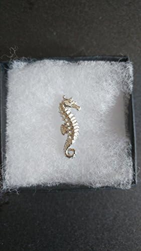 SJH DesignsSeahorse brooch pin made in pewter, Handmade in Scotland by SJH Designs