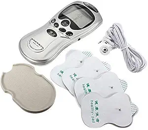 ezoubuy 8 in 1 Digital Therapy Machine Full Body Massager Acupuncture Machine Electric Therapy Pulse Muscle Relax Massager