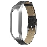 Moserian Graues Denim-Armband Metallgehäuse-Armbandarmband für Tomtom Tou ch
