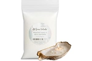 Gran Velada - Cire Perlée 5 kg | Cire Végétale en Perles | Innovante, Sécuritaire et Polyvalente pour Bougies Décoratives et Créatives