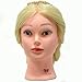 Neverland Professional 24" 50% Real Human Hair Training Head With Free Clamp For College and Professional Use Blonde #613