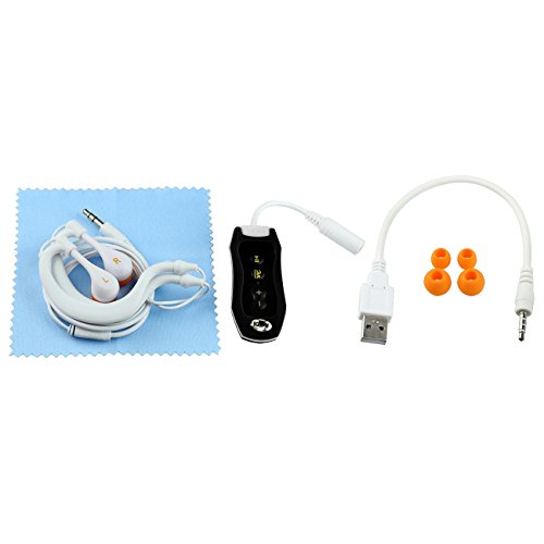 Tera® wasserdicht 8GB MP3 Sport Schwimmen MP3-Player mit FM-Radio für Schwimmen Sportarten Segeln - 5