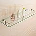 Produktbild 304 Edelstahl Aufbewahrungsglas Regal, Einzelne Floating Rack Layer Badezimmer Hardware Anhänger, Make-Up Plattform Rahmen, Multi-Size (größe : 350mm(13.7inch))
