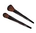 LyDia professional 7 pieces black face powder/foundation/concealer/eye shadow makeup brush set with black case