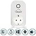 Produktbild Sintron ST-027 Intelligente Stecker Steckdose - funktioniert mit Amazon Alexa (Echo und Echo Dot) Google Home Assistant IFTTT, Kein Hub erforderlich, 100-240V~50/60Hz [Energieklasse A], kompatibel with Smart Phone/PC/Mac/Linux/Windows/iOS/Android