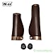 Produktbild W01070202 1 Paar W+er Fahrradenkergriffe Lang/Kurz Griffe Braun (135/92 mm)