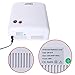 Elite99 Nail Polish Dryer Fast Drying UV LED Gel Nail Polish for Home or Professional Use Sliding Tray Built-in 4 x 9W Bulbs 36W White UV Nail Lamp UK Plug with 120 second Timer + Free Gift (Top & Base Coat)