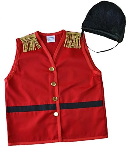 Military Soldier Guard Beefeater Fancy Dress Costume Hat Coat Outfit Book Day
