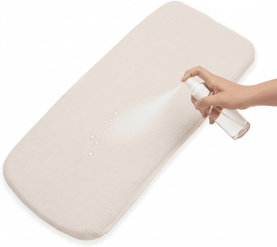 Tititnins® - Sabana Bajera Capazo Impermeable para Inglesina Aptica-Electa | Funda Colchón Protector Cuco Carrito Bebe | BAMBULA CR | 100% Algodón Certificado Oeko-Tex® Organic Cotton