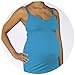 Cantaloop Pregnancy/Nursing Tank Top Blue (Medium)