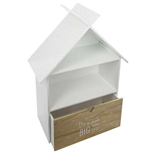 Atmosphera Bibliothèque avec Un Grand tiroir-Coffre pour Chambre d'enfant