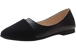 SUSENSTONE Sandales Femmes Plates Sexy Ballerine Ballet Flat Slip on Chaussures Ballet De Loisirs Chaussures De Danse Grande Taille Mocassins