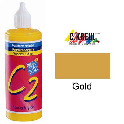 KREUL Window Color Hobby Line C2, 125 ml, gold 40136