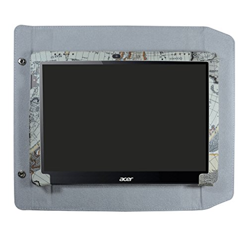 Acer Switch Alpha 12 Hülle,Mama Mouth 2-in-1 Abnehmbare PU-lederne Case hülle mit Standfunktion für 12″ Acer Aspire Switch Alpha 12 Windows 10 Tablet,Landkarte - 5