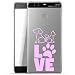 Produktbild Finoo Huawei P9 Hardcase Handyhülle Made In Germany Hülle mit Motiv für Optimalen Schutz Polycarbonat Tasche Case Cover Schutzhülle für Dein Huawei P9 - Love Pfote rosa