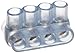 Price comparison product image Morris Products 97356 Multi-Cable Connector, Insulated, Dual Entry, Clear, 4 Ports, 2/0 - 14 Wire Range